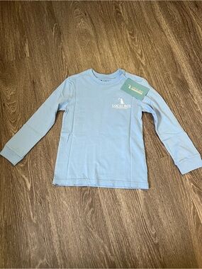 Local Boy Light Blue Long-Sleeve Kids Tee